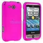 Hot Pink Hard Case Cover Accessory for HTC Freestyle F8181