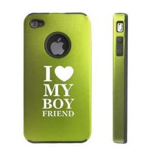   & Silicone Case Cover I Love My Boyfriend Cell Phones & Accessories
