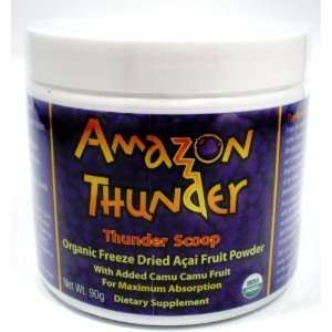  Thunder Thunderscoop Organic Freeze Dried Acai Powder, 90 gram 