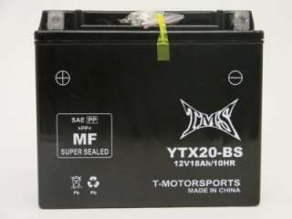   1000 1100 1200 1340 Buell Indian VF1100C Battery YTX20 BS GTX20  