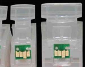 no need to reset the cartridge chips with a resetter. The cartridges 