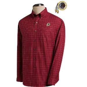   Redskins Mens Conference Plaid Shirt 3XL
