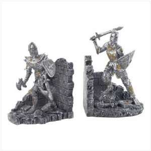 MEDIEVAL WARRIORS BOOKENDS 