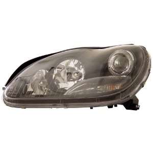 MBZ S Class W220 00 05 Projector Headlamps Halo Black Clear   (Sold in 