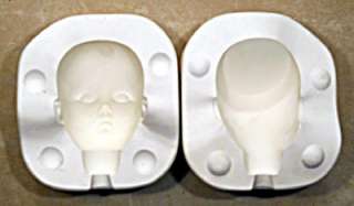 Lucille Macky Ceramics DL 9002 Doll Head Mold 18  
