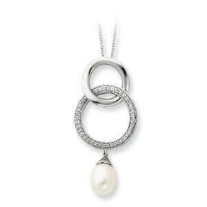  Inseparable Pearl Necklace in Sterling Silver Jewelry