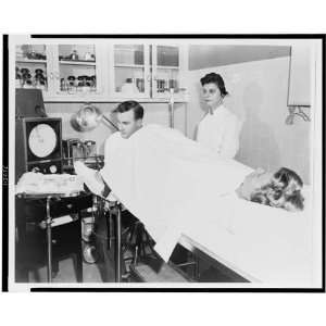   Dr. Marvin Hans, tubal insufflation (Rubin) test 1956