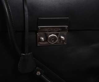 COSTUME NATIONAL BRIEFCASE $1545 BLACK COMPUTER BAG NEW  