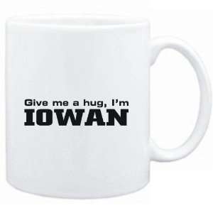  Mug White  GIVE ME Iowan  Usa States