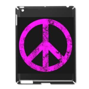  iPad 2 Case Black of Peace Symbol Grunge PinkL Everything 