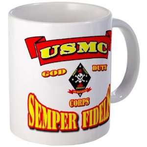  US MARINES RECON Military Mug by  Kitchen 