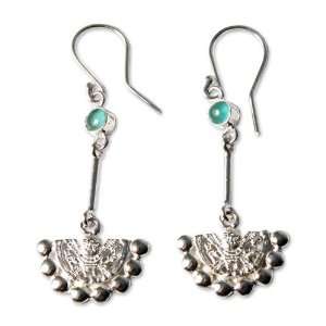  Opal drop earrings, Inca Iridescence Jewelry