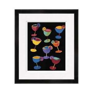  Midnight Margaritas Framed Giclee Print