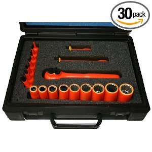  Cementex ISHS 20L Insulated Socket and Hex Bit Set, 20 
