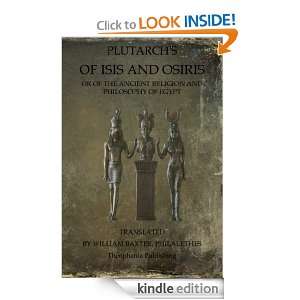 Of Isis and Osiris Plutarch  Kindle Store