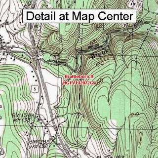   Map   Brattleboro R, Vermont (Folded/Waterproof)