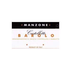  2005 Manzone Barolo Castelleto 750ml Grocery & Gourmet 