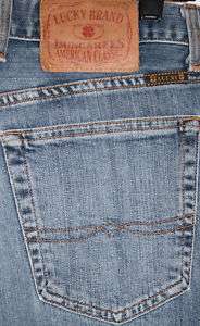 MENS LUCKY BRAND JEANS BOOTCUT 31 W X 29 L #2491  