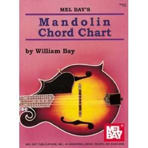 Mel Bay Mandolin Chord Chart [Sheet music] William Bay 
