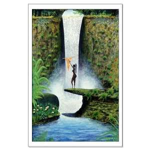  Virgin Falls JFPeters John Large Poster by 