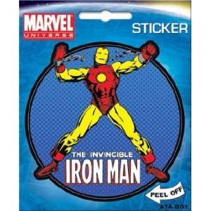   Comics The Invincible Iron Man Die Cut Sticker 45195S Toys & Games