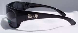 LOCS New Men Sunglasses Gangsta Shades Designer Black E  