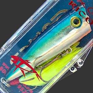 Lobina Lures Rico ~ Topwater ~ Blue Chartreuse  