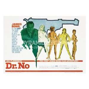  James Bond Dr No   Poster (38.5x26.75)