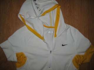 NIKE LANCE ARMSTRONG/LIVESTRONG HOODIE ATHLETIC SHIRT TOP WOMENS SIZE 