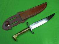   Custom Hand Made M.H. MARTIN Hunting Knife w/ Jim Layton Sheath  