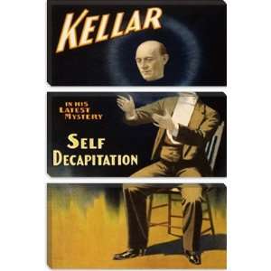  Kellar Self Decapitation Vintage Magic Poster Giclee 
