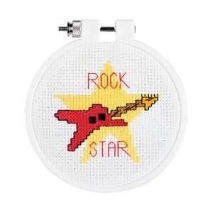  Janlynn Rock Star Mini Counted Cross Stitch Kit 3 Round 