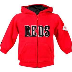  Cincinnati Reds Youth Genuine Collection Full Zip Hooded 