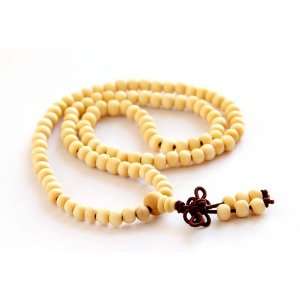    108 Wood Beads Tibetan Buddhist Prayer Japa Mala Necklace Jewelry