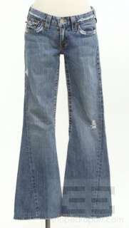   Light Distressed & Medium Embroidered Joey Jeans Set Sz 28/29  