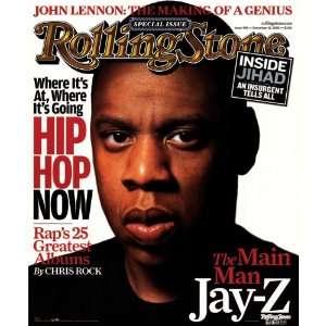 Jay Z   Rolling Stone   Music Poster   22 x 26 