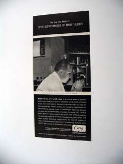 Cary Instruments Model 14 Spectrophotometer print Ad  