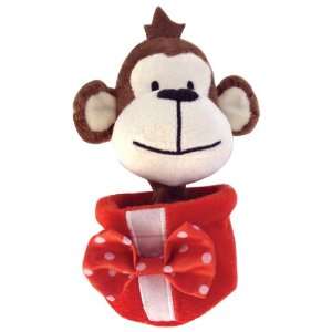  Dogit Luvz Christmas Present Toy, Monkey