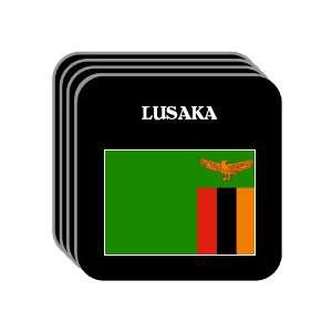  Zambia   LUSAKA Set of 4 Mini Mousepad Coasters 