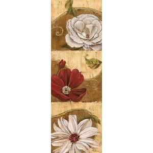  Floral Breeze I   Poster by Maria Donovan (12x36)