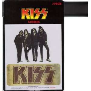  Kiss  Stickers Toys & Games