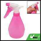Hair Care Water Mist Trigger Plastic Pink Spray Bottle