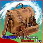 New Canvas Leisure Camera Shoulder Bag BBK 2 for Canon Sony Nikon DSLR 