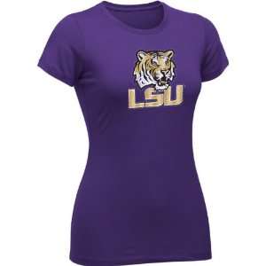  LSU Tigers Womens Purple Krista T Shirt Sports 