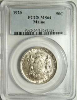 1920 Maine PCGS MS 64  