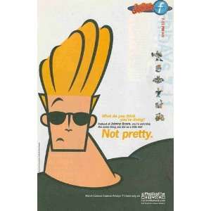 Johnny Bravo What do you think youre doing? Great Original Print Ad 