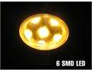 Warm White G9 6 SMD LED Spotlight Bulb Lamp Al + Clean Lens 85 265V 2 