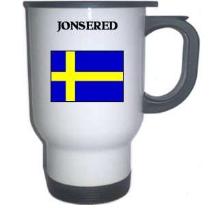  Sweden   JONSERED White Stainless Steel Mug Everything 