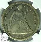 1872 Seated Dollar NGC VF25