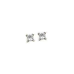  14kt Yellow Gold, 1/3 ct. tw. Diamond Solitaire Earrings Jewelry